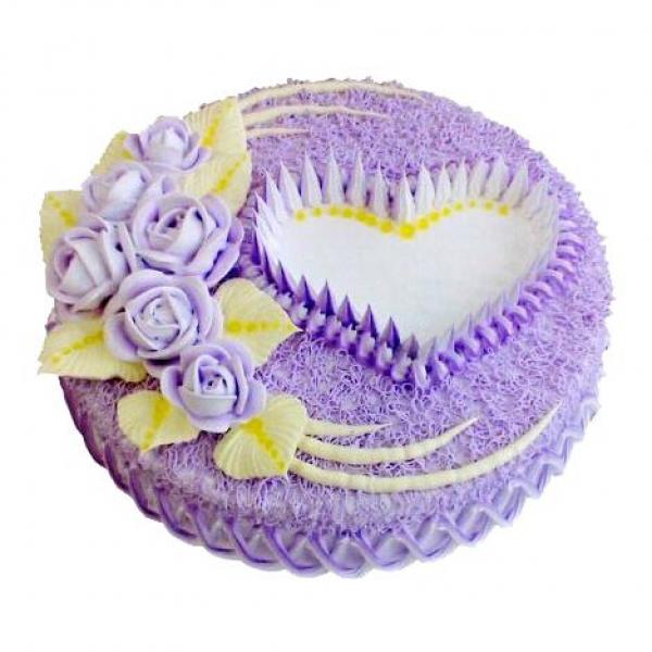 紫色浪漫---鲜奶蛋糕