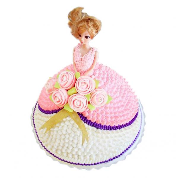 漂亮女生---芭比公主蛋糕