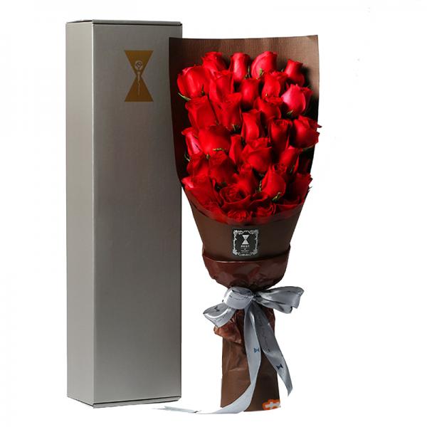 非常完美--33枝红玫瑰礼盒装