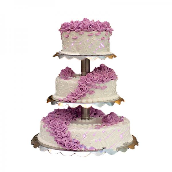幸福的未来---三层裱花蛋糕