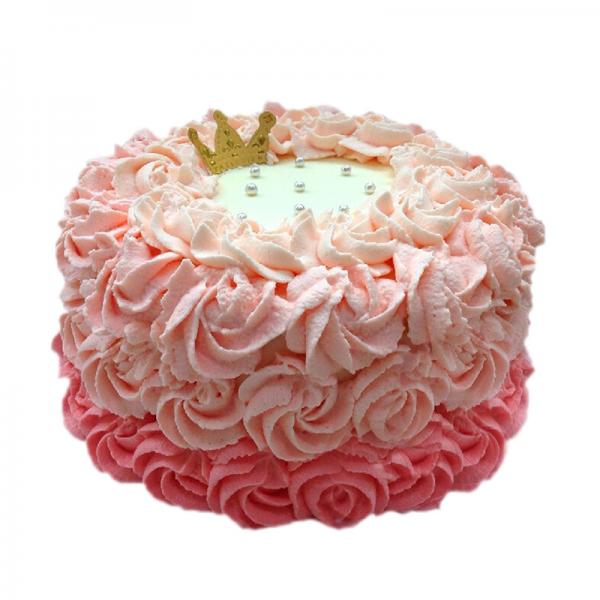 玫瑰花海----彩虹蛋糕