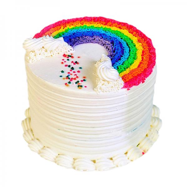 雨后彩虹---彩虹蛋糕