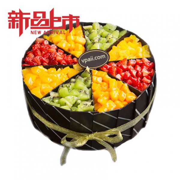 绝色双娇---巧克力水果蛋糕