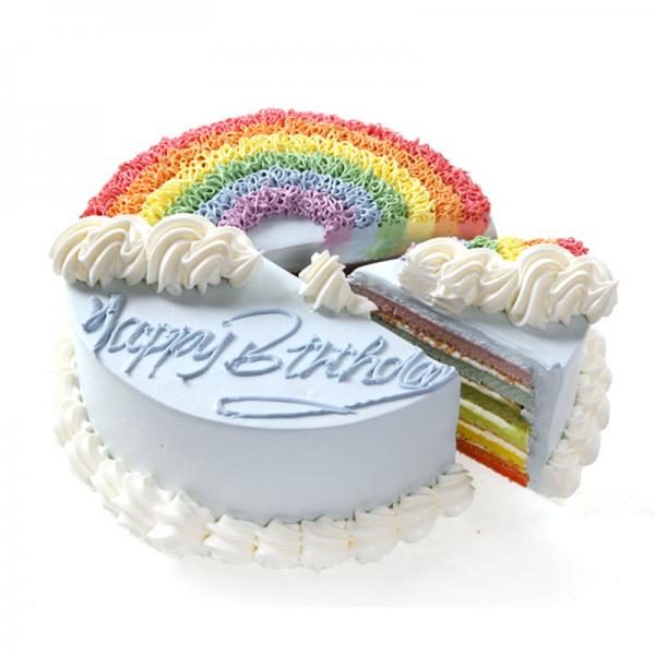 美丽彩虹---彩虹蛋糕