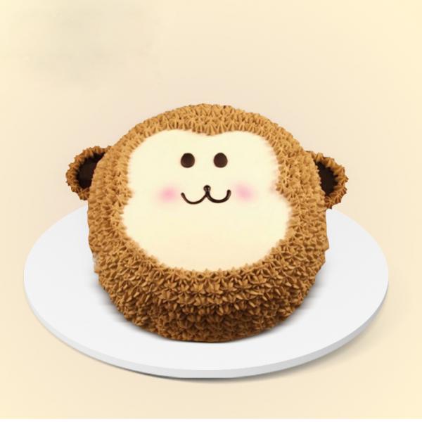 小猴奇奇---生肖猴蛋糕