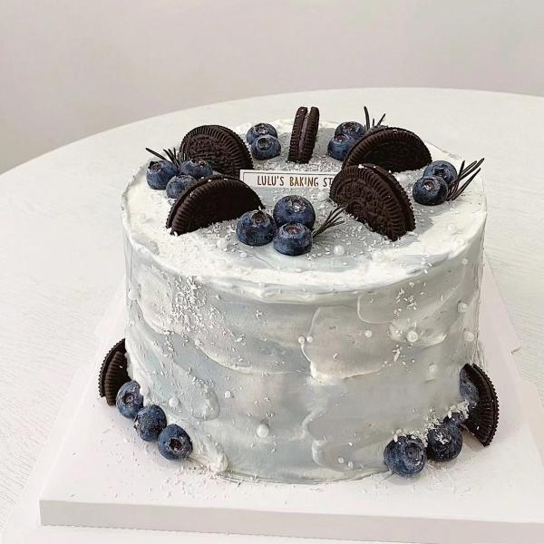 网红蛋糕---蓝莓奥利奥